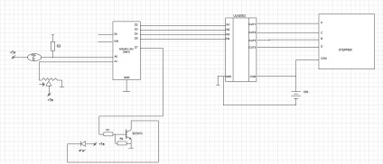 Harpă laser bazată pe arduino