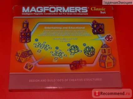 Magformers rainbow 30 - «так, магнітний конструктор magformers цікавий як дітям, так і дорослим,