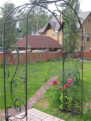 Forme mici arhitecturale pergole forjate, canopies, trellises, arbours, rotundas, vase de flori