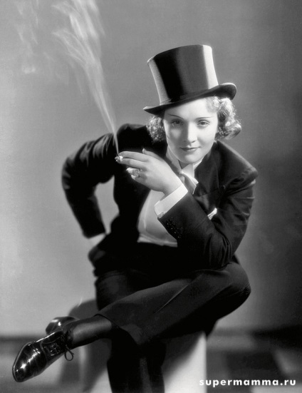 Marlene Dietrich nő egy acél gerinc