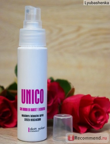 Mască-spray pentru păr i (italy) unico - 