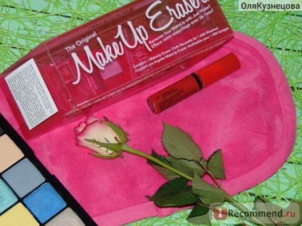 Багаторазова серветка для зняття макіяжу makeup eraser класична - «не вірила - поки сама не