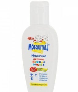 Mosquitol din revărsarea miezului și a sprayului nazal