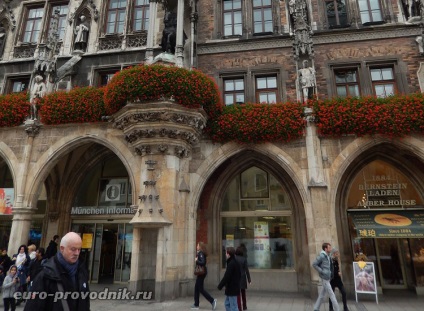 Munchen Marienplatz - istorie și repere ale pieței
