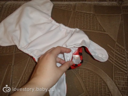 A lányunk egy tesztvezetésre újrahasználható pelenkák)), címke nyúljon