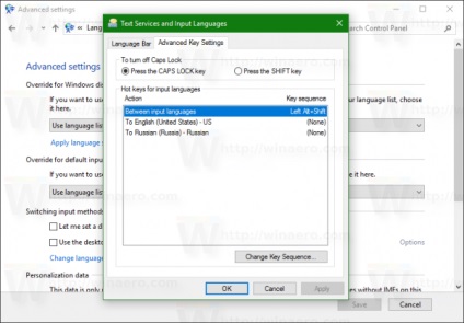 Налаштування параметрів мови в windows 10