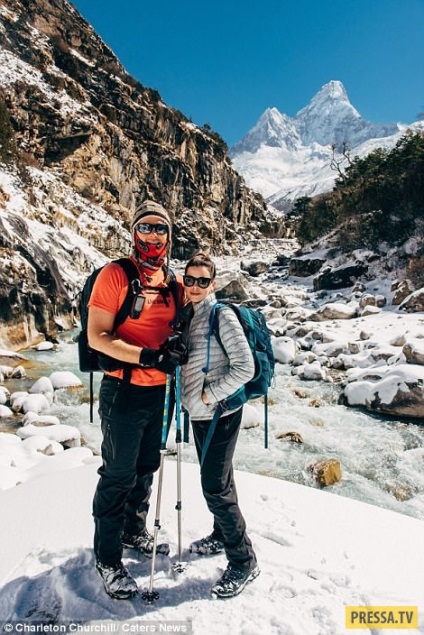 O nunta de neuitat pe Everest (16 fotografii)
