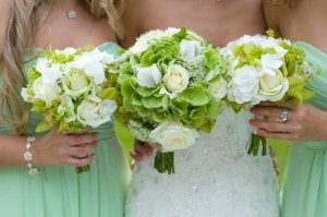 Ніжна або яскрава зелена весілля