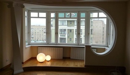 Combinați balconul cu camera, deoarece este corect să vă uniți loggia cu camera principală - viața mea