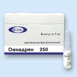 Omnadren 250 - инструкции за употреба, индикации, дозиране