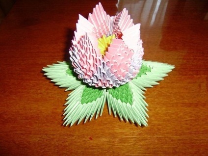 Schema de fabricație lotus Origami