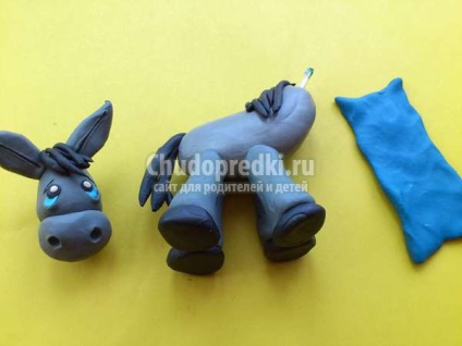 Donkey agyagból workshop lépésről lépésre fotók