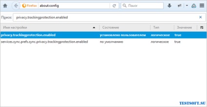 Dezactivați umbrirea (setarea de confidențialitate) în Firefox