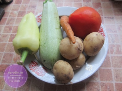 Овочеве рагу для дітей - рецепт на вечерю