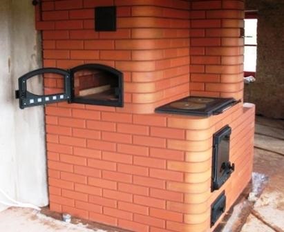 Furnace pentru o casă construită din cărămidă cu mâinile proprii