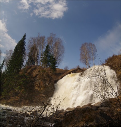 Пещерскій водоспад в селі пещерка - хотів сказати диво природи, але немає ..., росія, фото, відео