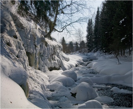 Cascada de peșteră din satul peșterii - am vrut să spun miracolul naturii, dar nu ..., rusia, fotografie, video