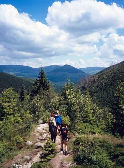 Turul de drumeție dezvăluie natura