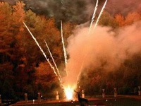 Pirotehnica, focuri de artificii de borax, producția de focuri de artificii, producția de focuri de artificii