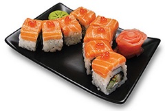 Tápértéke és kalória tartalma sushi és tekercsek