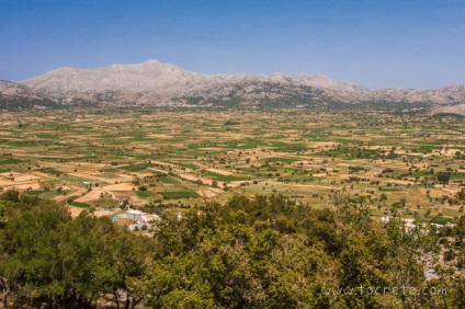 Lassithi fennsík (Lassithi fennsík) - a helyszínen Kréta