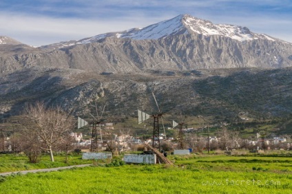 Lassithi fennsík (Lassithi fennsík) - a helyszínen Kréta