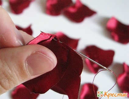 Плетіння з стрічок квіти - квіти зі стрічок 15 простих квітів - блог Анастасії скореевой