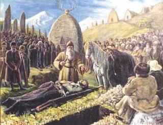 Ceremonia funerară a sciților și sarmatienilor