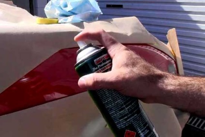 Фарбування автомобіля своїми руками балончиком в деталях