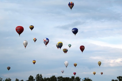 Flying într-un balon în Ucraina, în Dnepropetrovsk - istorie, sultan peregrine