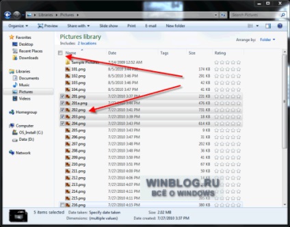 Un sfat util pentru selectarea fișierelor utilizând casetele de selectare din Windows Explorer