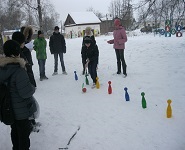 Sărbătoarea Mezlenitsa 2013 în orașul Kalyazin, principala școală generală a orașului