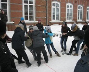 Свято месленіци 2013 року в МОУ міської основній загальноосвітній школі міста Калязина