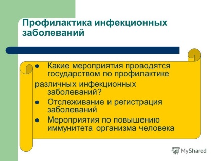 Prezentare pe tema celei de-a 10-a tematici a principalelor boli infecțioase, clasificarea acestora și