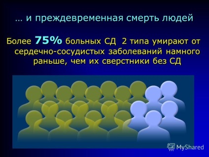 Prezentare pe tema diabetului de tip 2 - epidemie din secolul 21 al Departamentului de endocrinologie și diabetologie