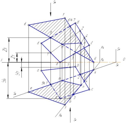 Exemplu 1- construirea liniei de intersecție a figurilor plane - stadopedia