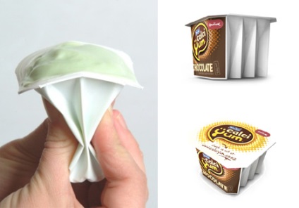 Просунута »упаковка для йогурту