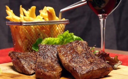 Rámpa steak és különösen a főzés (rámpa steak) Rámpa steak és különösen a főzés