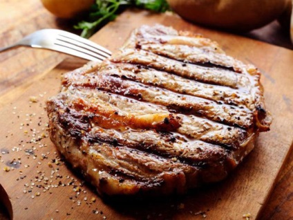 Rámpa steak és különösen a főzés (sütés) Rámpa steak és különösen a főzés
