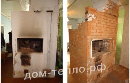 Repararea sobelor din cărămizi, repararea unui cuptor de cărămidă, repararea unui sobă de cărămidă, repararea unui aragaz la cabana, repararea