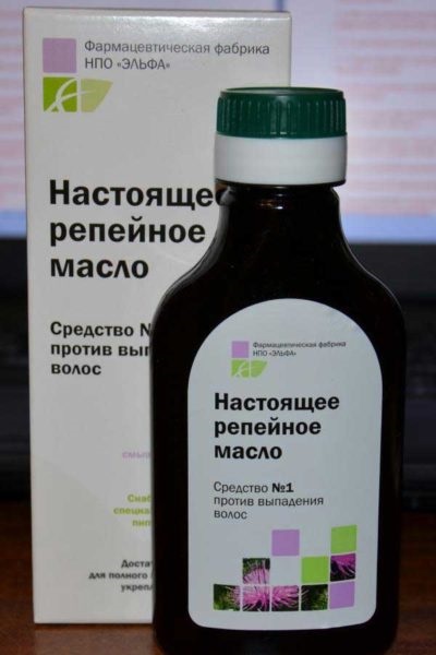 Реп'яхову олію від випадіння волосся у чоловіків і жінок, рецепт, застосування відгуки