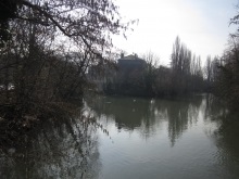 Pescuitul în Franța pe malul râului