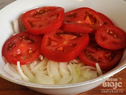 Salata de roșii cu semințe (rețetă foto pas cu pas)