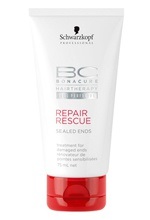 Schwarzkopf bonacure repair rescue sealed ends - інтенсивна сироватка для кінчиків волосся