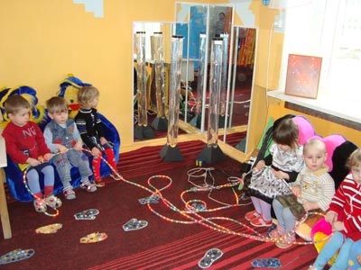 Сенсорна кімната в дитячому саду - ластівка