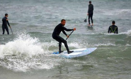 Surfing cu o paletă este numit, istorie și fapte interesante