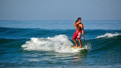 Surfing cu o paletă este numit, istorie și fapte interesante