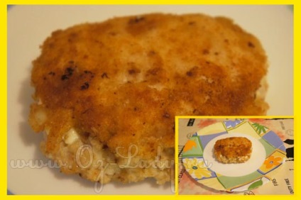 Schnitzel cordon bleu csirke, hogyan kell főzni otthon