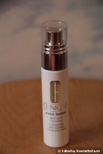 Сироватка, коригуюча тон шкіри clinique even better skin tone corrector відгуки