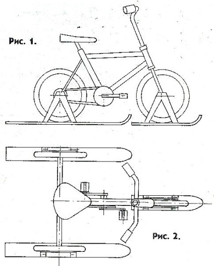 Om de zăpadă din bicicletă cu mâinile sale - 10 ianuarie 2015 - blog - jucării și artizanat cu mâinile sale